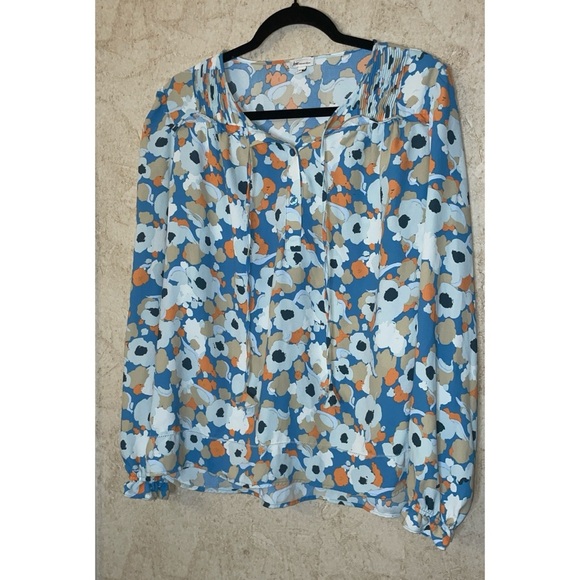 Joie Peasant Print Women's Top - Picture 2 of 6